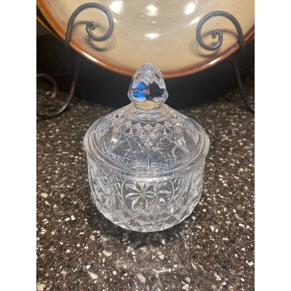 Crystal Cream & sugar set - Picture 2 of 5